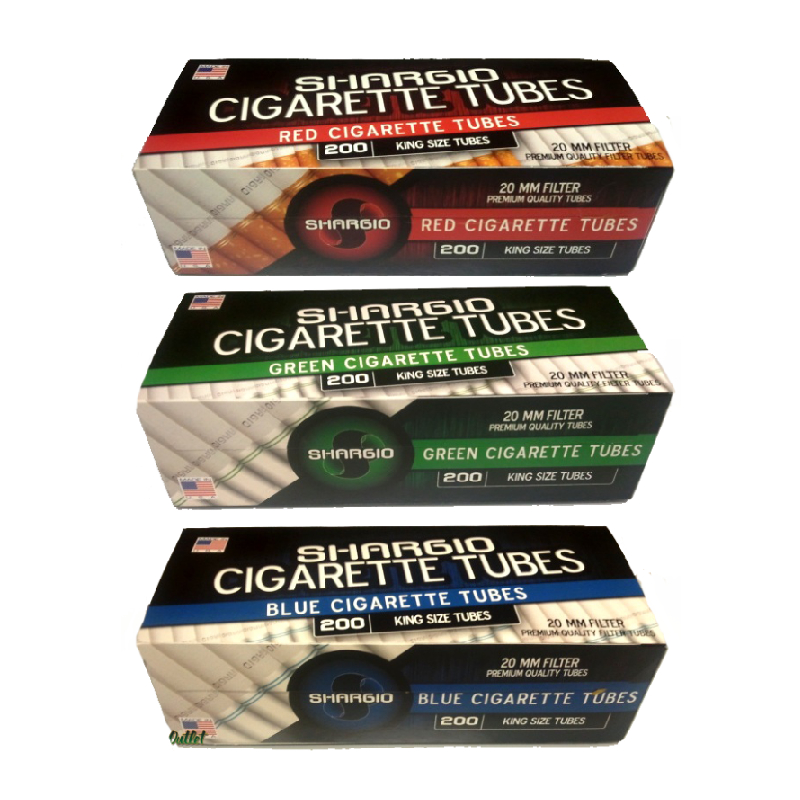 Shargio Red Cigarette Filter Tubes20mm Unity Wholesales